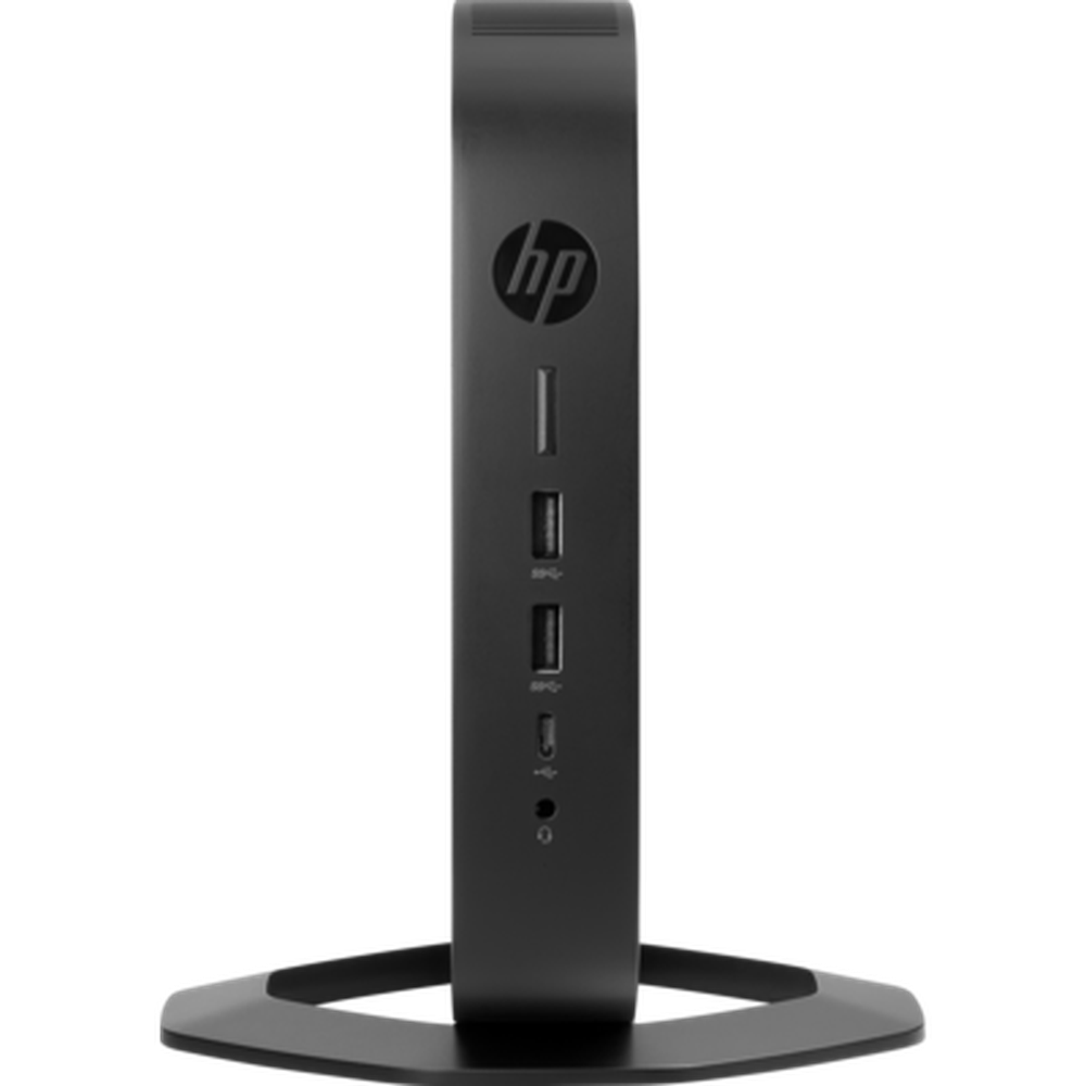 HP t640: AMD Ryzen R1505G 2.4 GHz (up to 3.3 GHz)/ 8 GB/ 64GB/ Embedded GPU/ No WiFi/ DisplayPort over USB-C port/ Win 10 IoT 64-bit 2019
