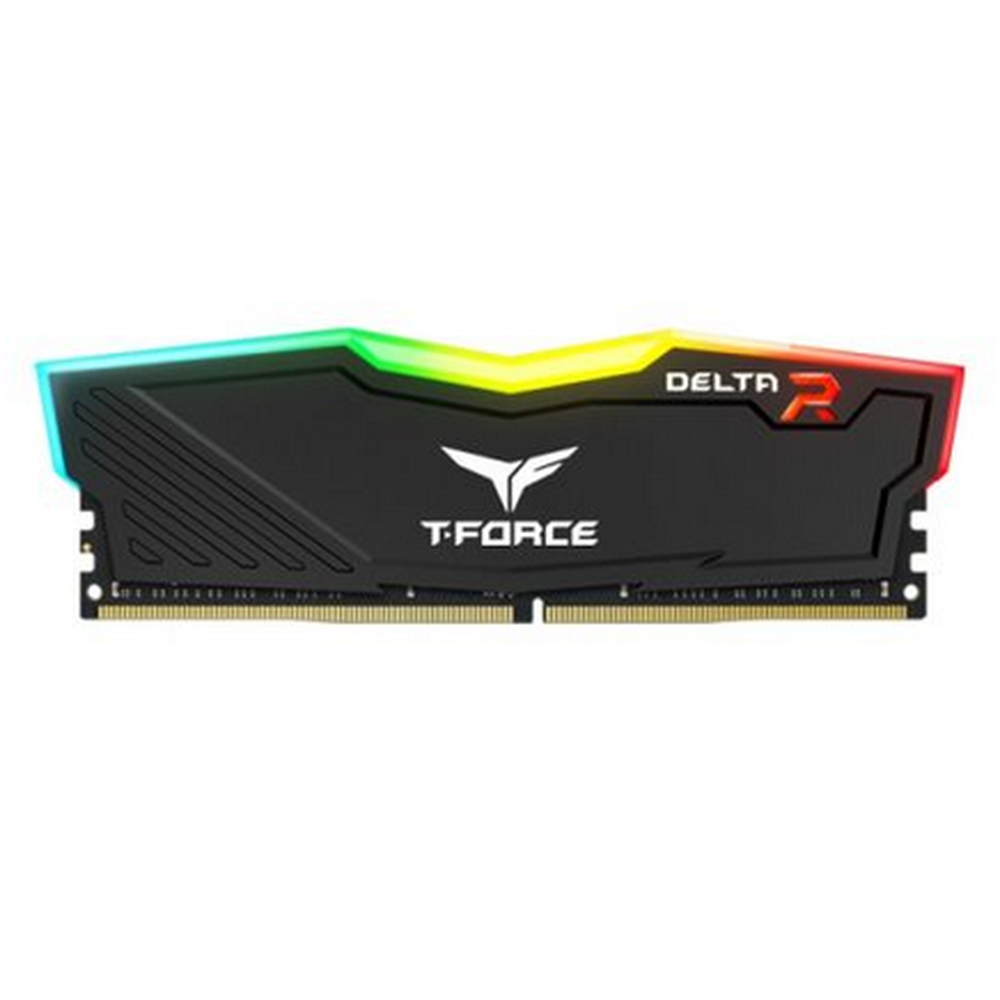 Team Delta RGB DDR4 16GB (1x16GB) DRAM 3200MHz Black