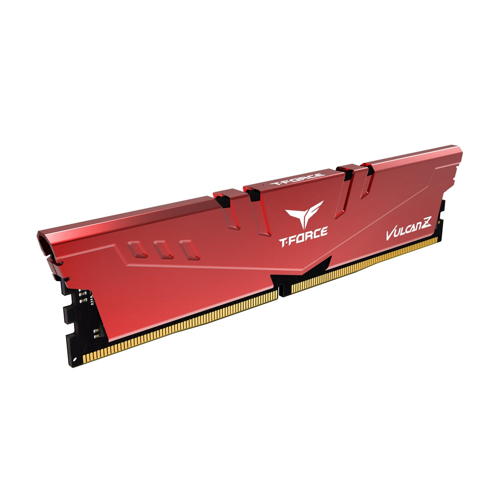 Team T-Force Vulcan Z 16GB (2x8GB) DRAM DDR4 3200MHz DIMM Red heatspreader