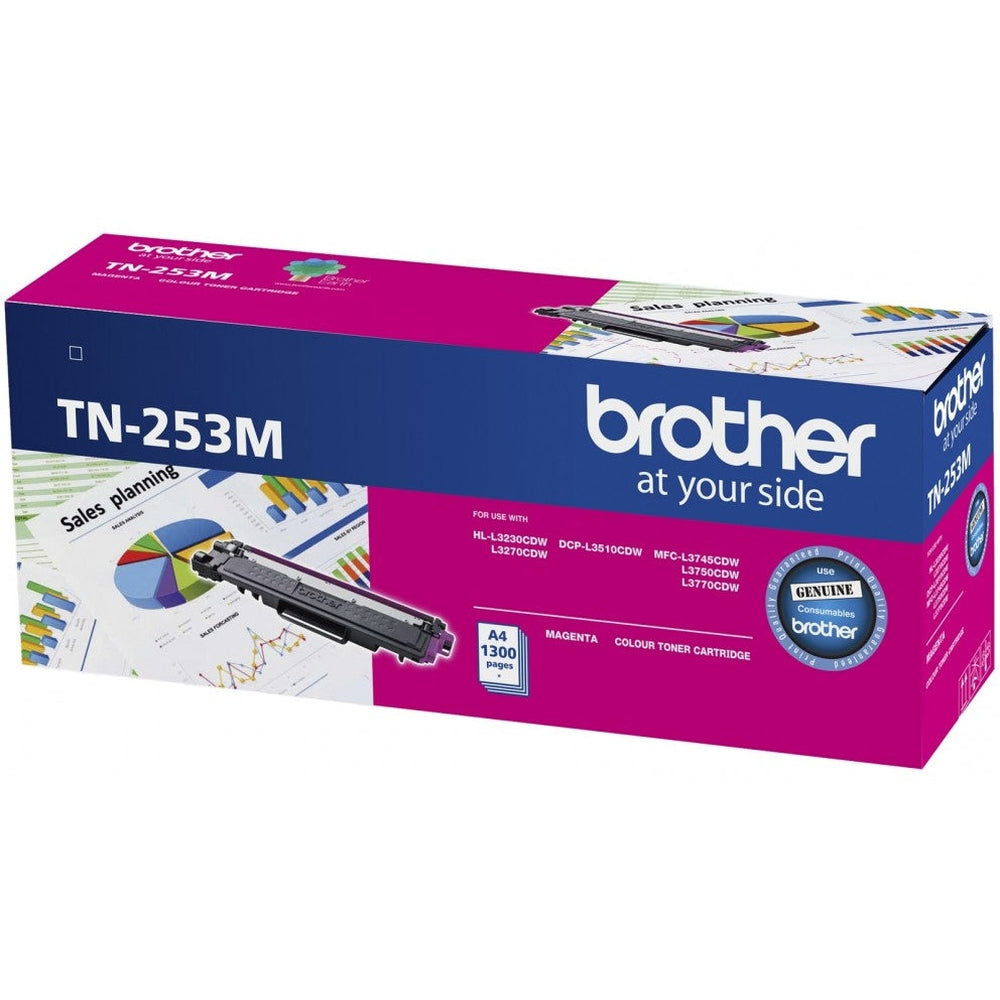 Brother MAGENTA TONER CARTRIDGE TO SUIT HL-3230CDW/3270CDW/DCP-L3015CDW/MFC-L3745CDW/L3750CDW/L3770CDW (1300 Pages)