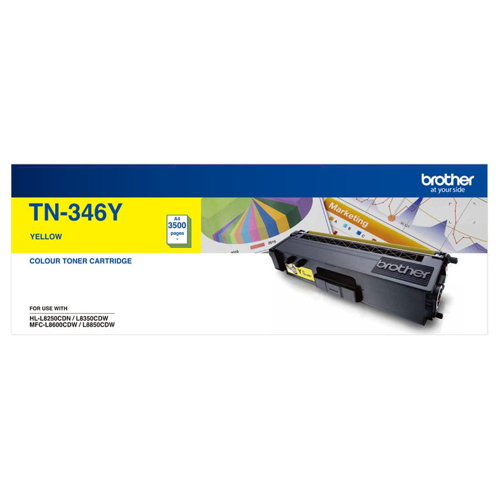 Brother HIGH YIELD YELLOW TONER TO SUIT HL-L8250CDN/8350CDW MFC-L8600CDW/L8850CDW - 3500Pages