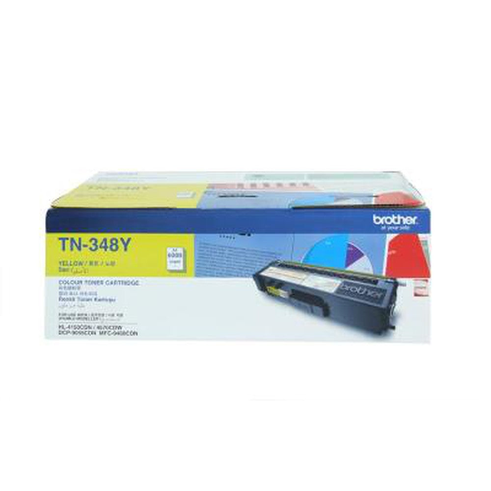 Brother TN348 High Yield Yellow Laser Toner for HL4150CDN/4570CDW