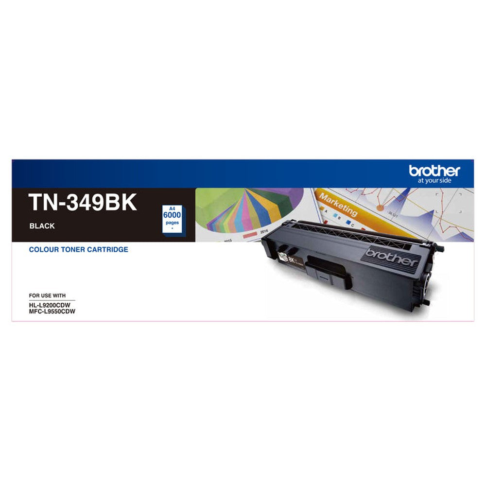 Brother SUPER HIGH YIELD BLACK TONER TO SUIT HL-L9200CDW MFC-L9550CDW - 6000Pages