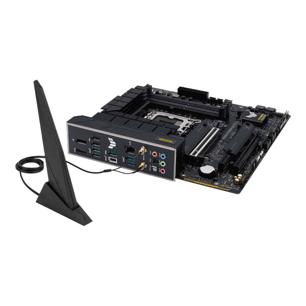 ASUS Intel B760 TUF GAMING B760M-PLUS WIFI D4 Motherboard HDMI DisplayPort Ethernet
