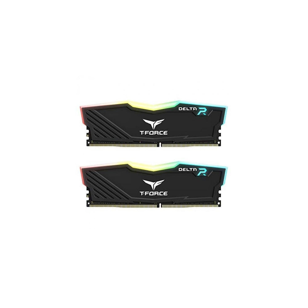 Team TEAMGROUP T-Force Delta RGB DDR4 64GB (2x32GB) 3600MHz (PC4-28800) CL16 Desktop Gaming Memory Module Ram