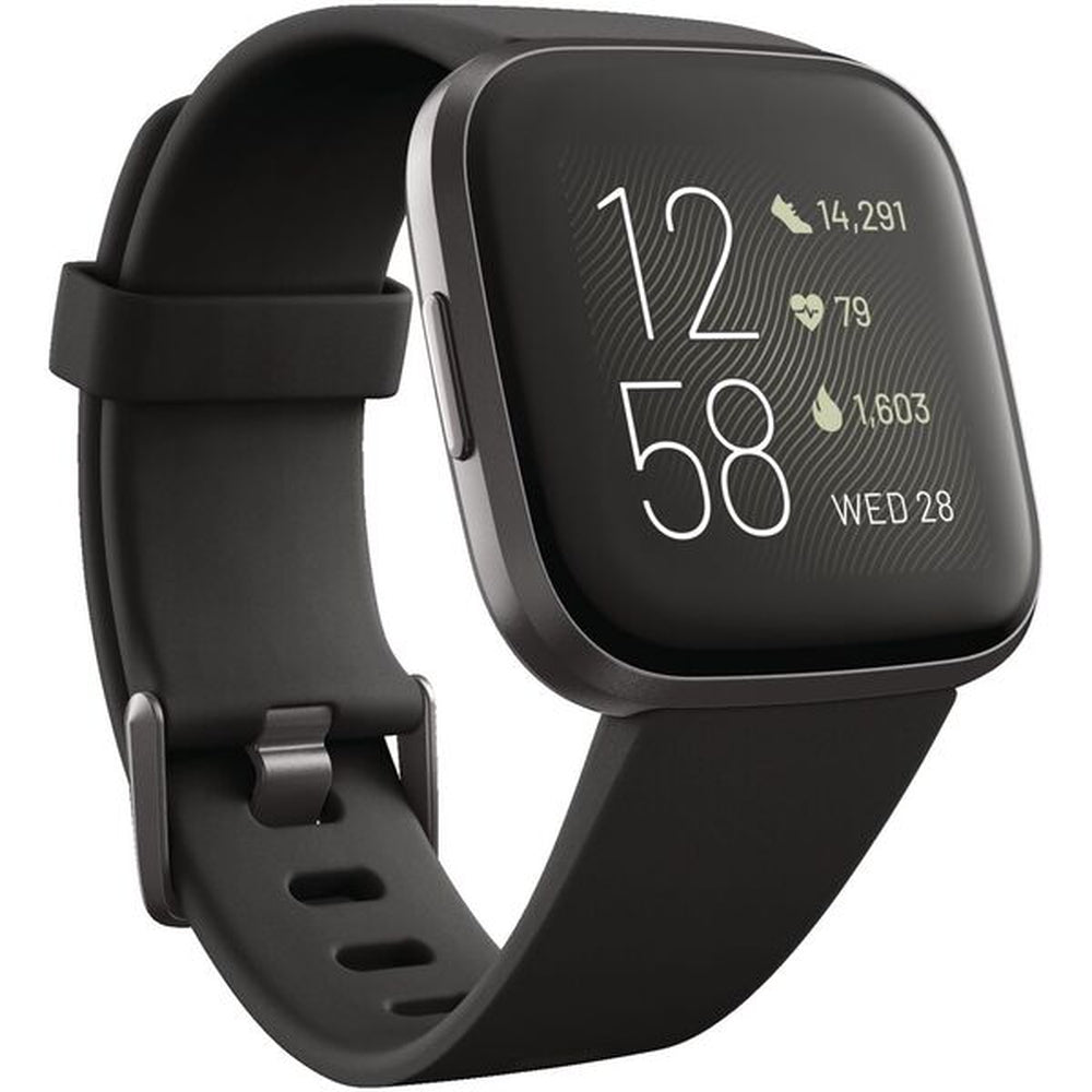 Fitbit Versa 2(NFC)Black/Carbon Aluminum