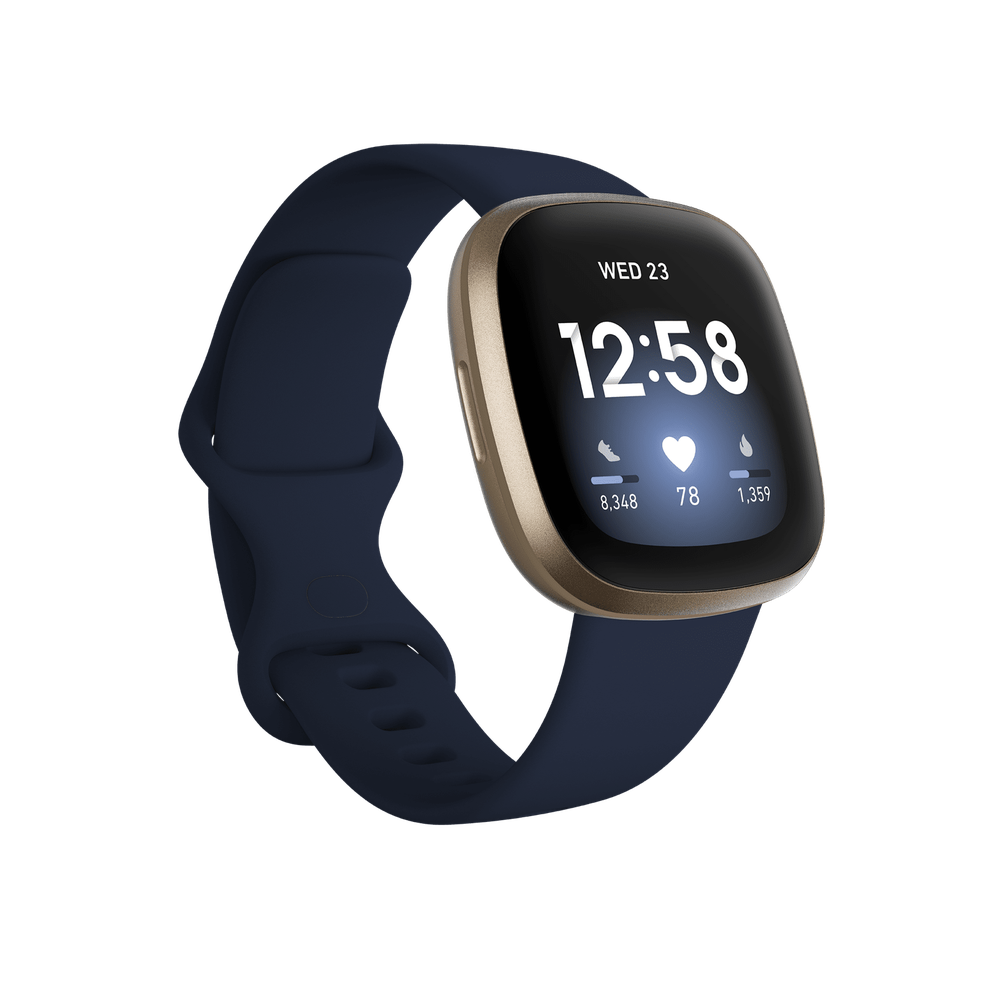 Fitbit Versa 3 Midnight/Soft Gold