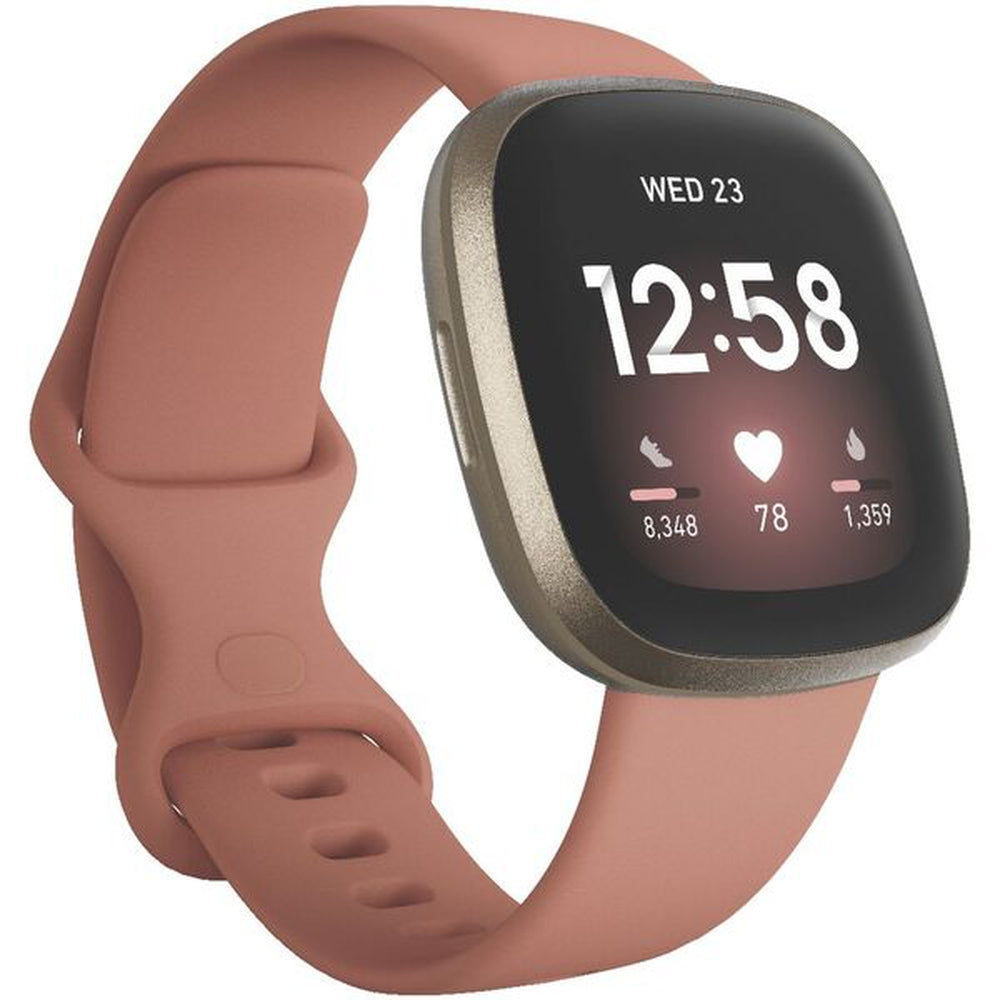 FITBIT VERSA 3 PINK CLAY/SOFT GOLD-FRCJK