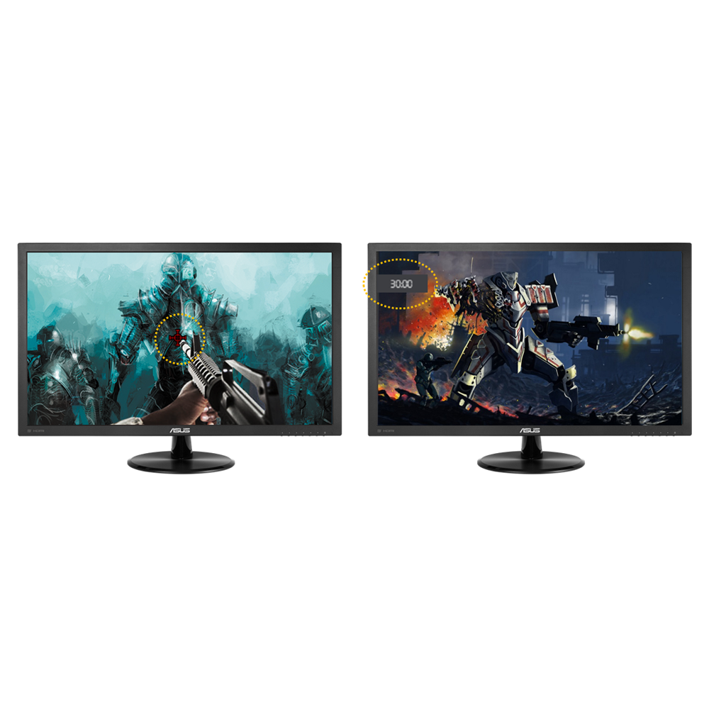 Asus CONSUMER 21.5" 16:9TN1920x10801ms60Hz16.7M200nitsVGAx1DVIx1Tilt
