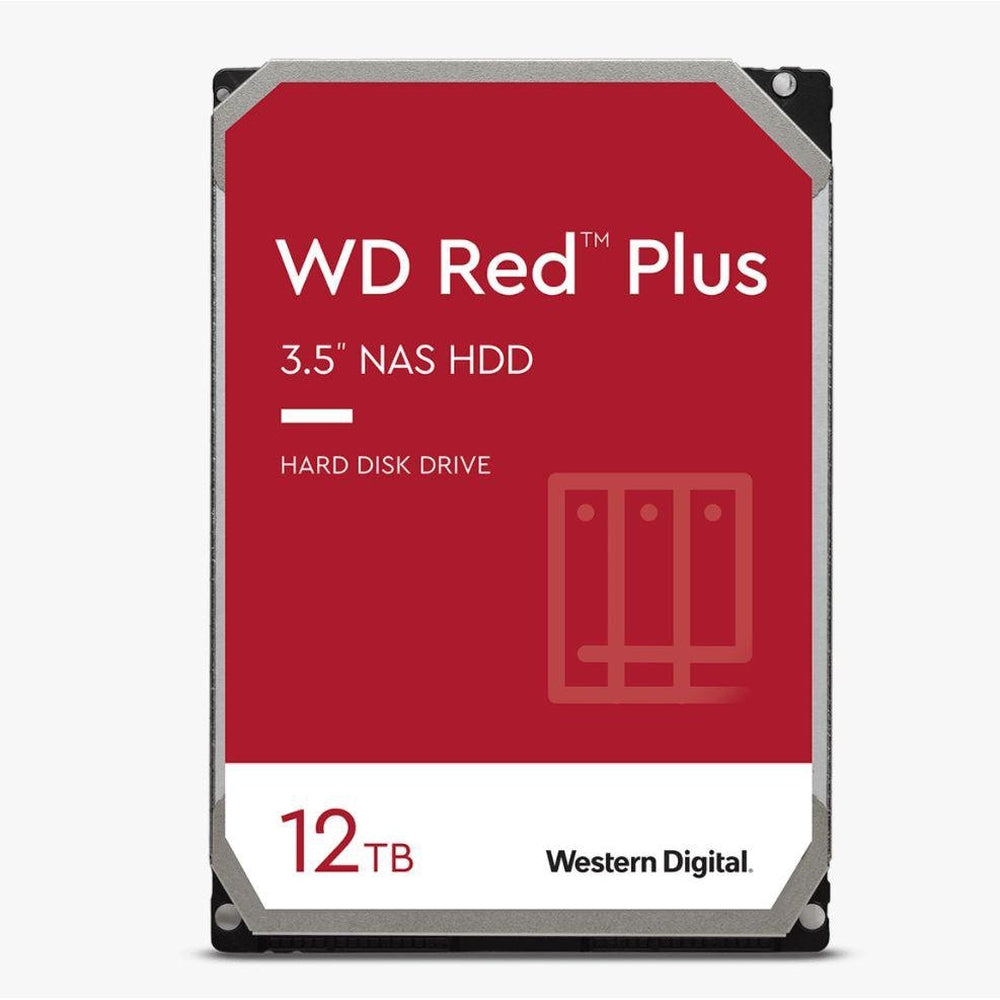 Western Digital WD Red NAS Hard Drive 12TB SATA 6 Gb/s 3.5in 256MB Cache