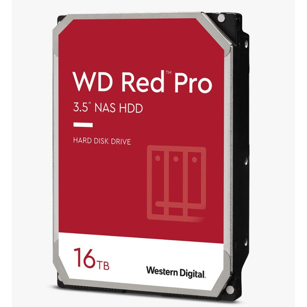 Western Digital WD Red Pro16TB 3.5 form factor SATA 6 Gb/s 7200 RPM 256 cache 5 yrs