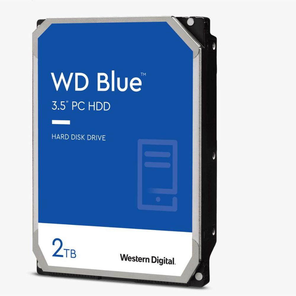 Western Digital WD Blue / 7200RPM/  form factor:3.5" / SATA / 2TB /  2 yrs