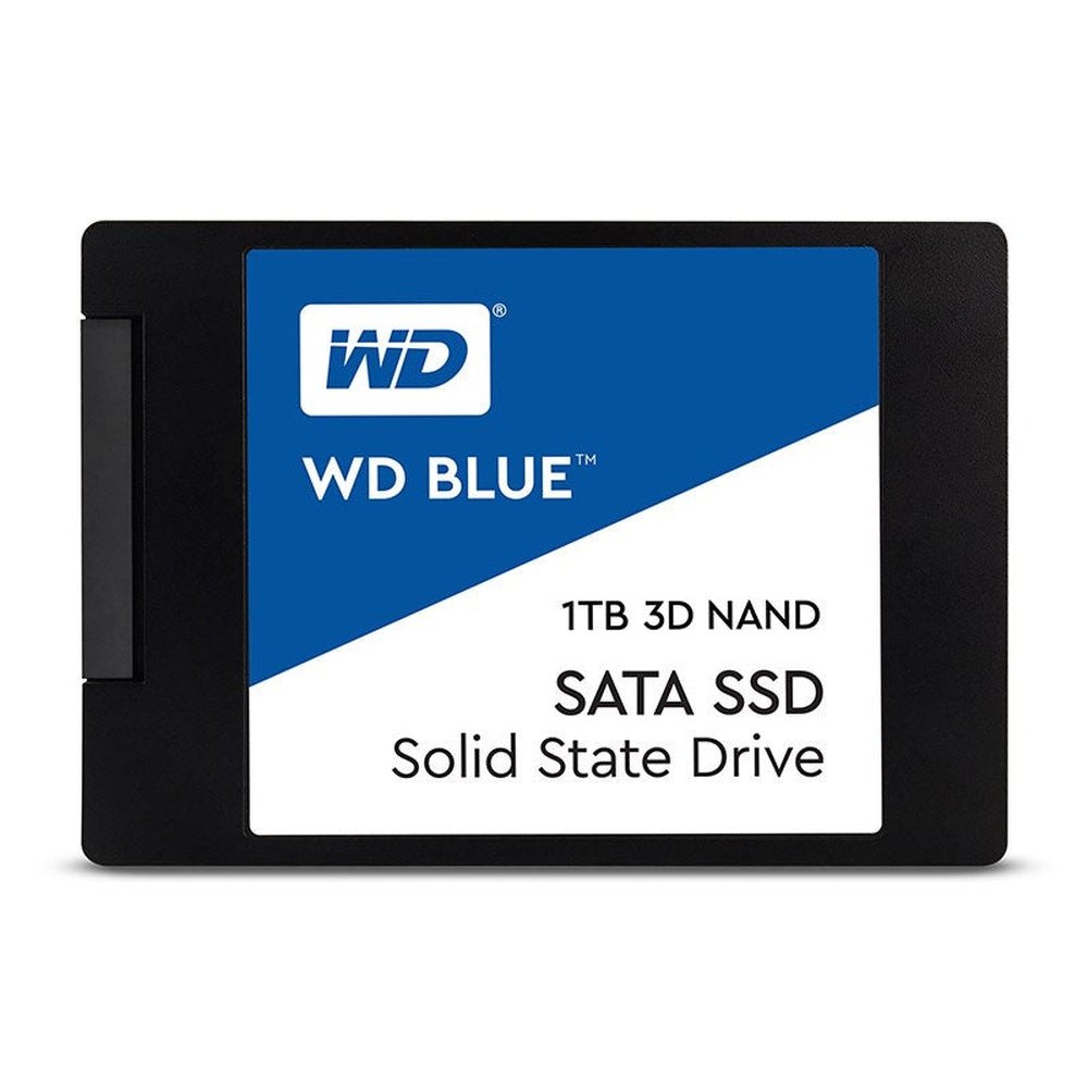 Western Digital WD Blue 3D NAND SSD 2.5 Form Factor SATA Interface 1TB CSSD Platform 5Yr