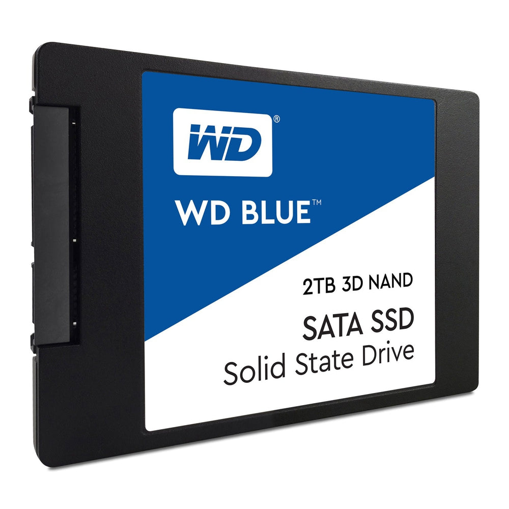 Western Digital WD Blue 3D NAND SSD 2.5 Form Factor SATA Interface 2TB CSSD Platform 5Yr
