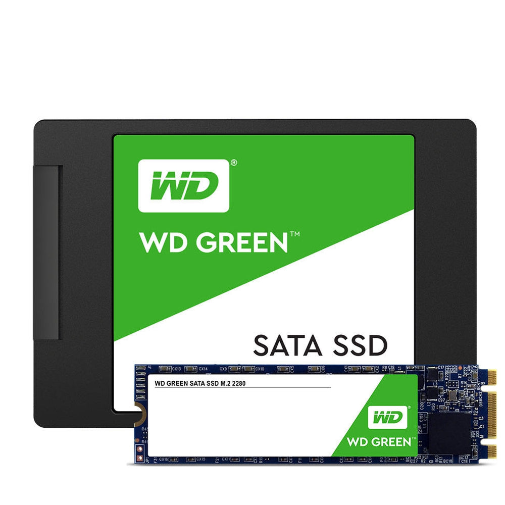 Western Digital SSD;480GB;Interface:Serial ATA 600;Read (sequentially): 545MB/s;Form-factor SATA III 6Gb