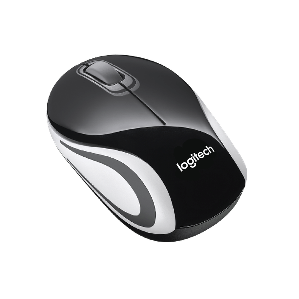 Logitech Wireless Mini Mouse M187 - Black