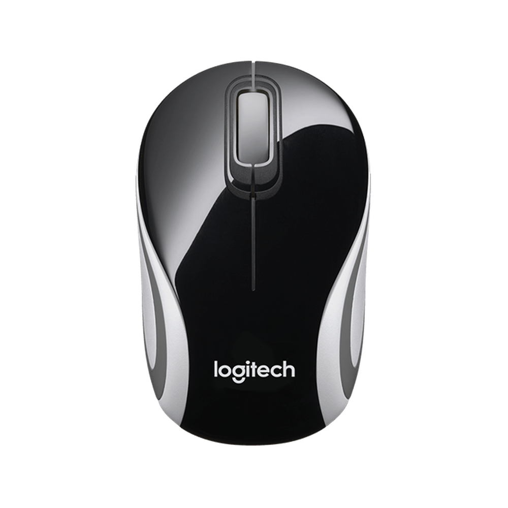 Logitech Wireless Mini Mouse M187 - Black