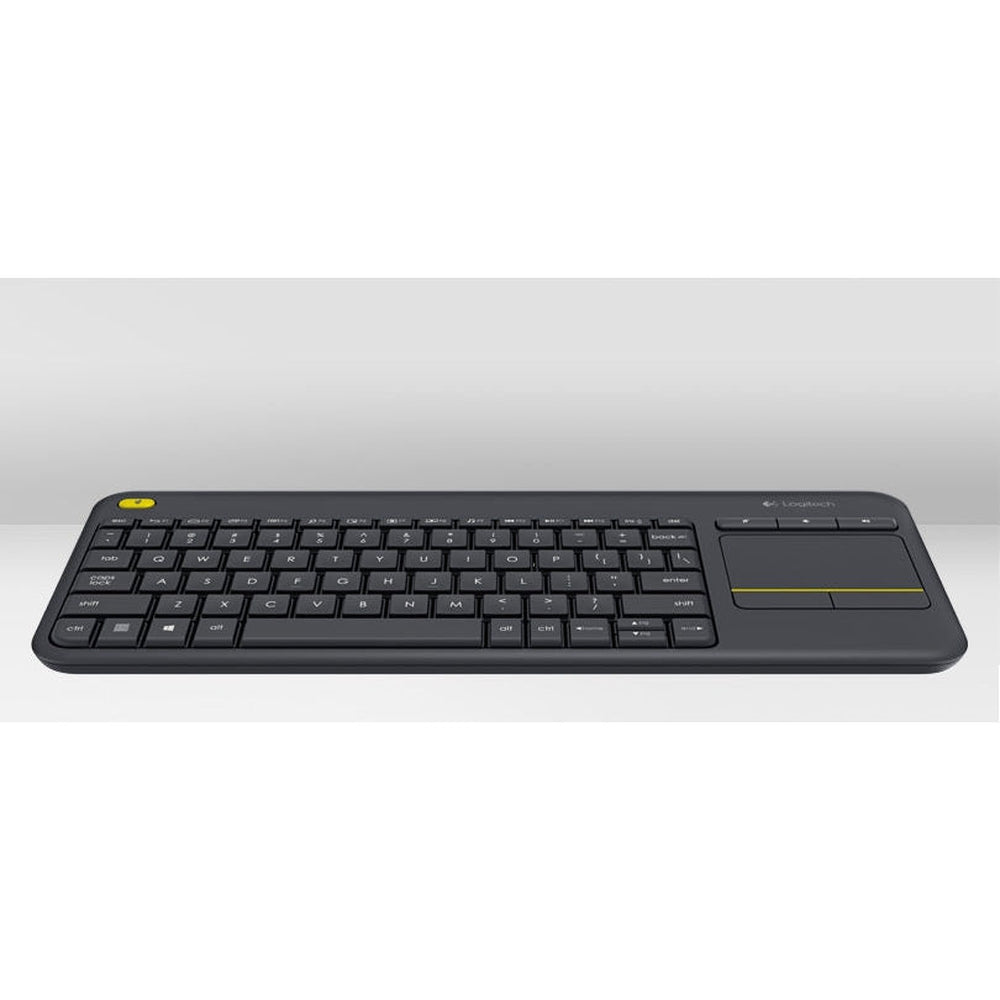 Logitech Wireless Touch Keyboard K400 Plus - Black replaces K400r Black