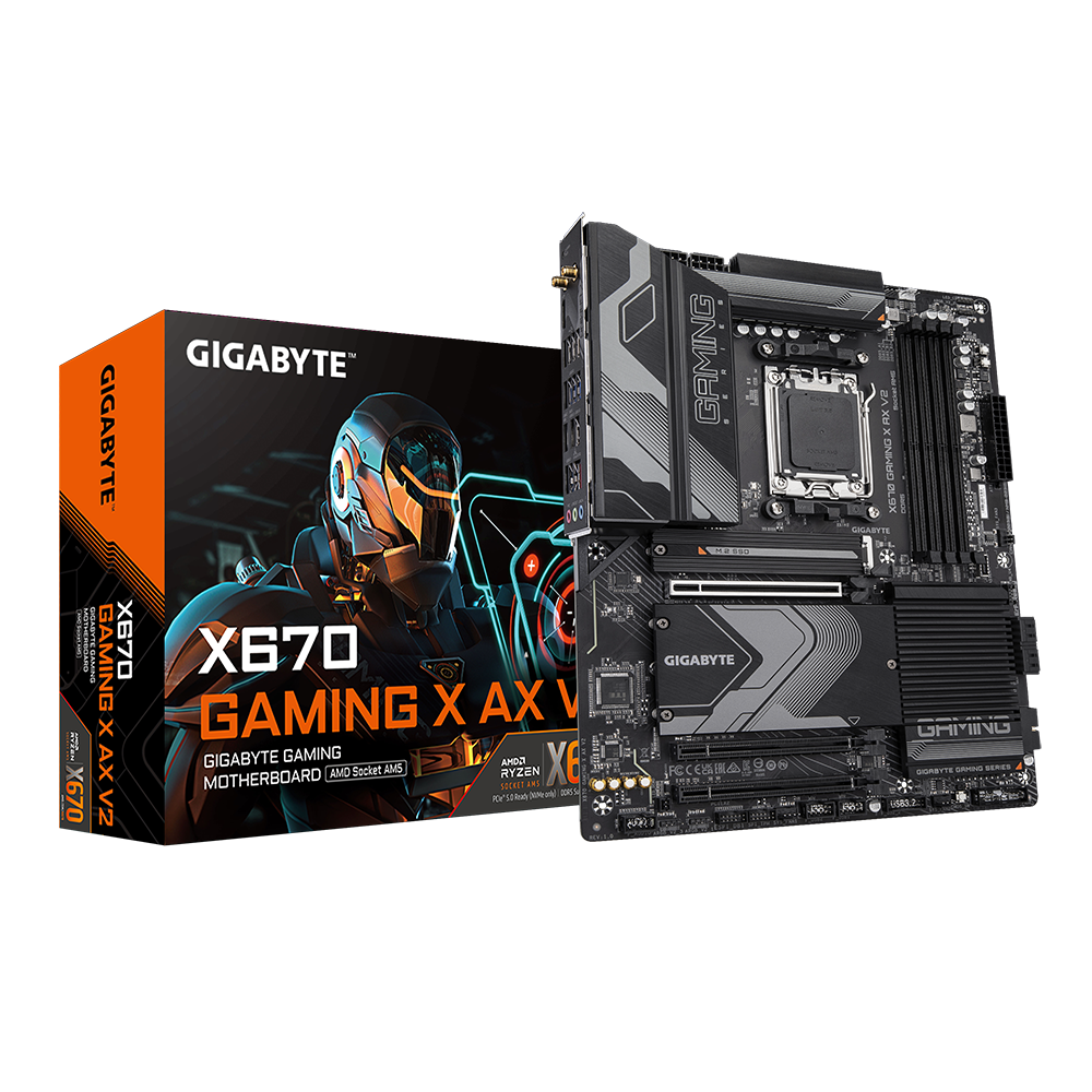 Gigabyte AMD AM5 ATX X670 GAMING X AX V2