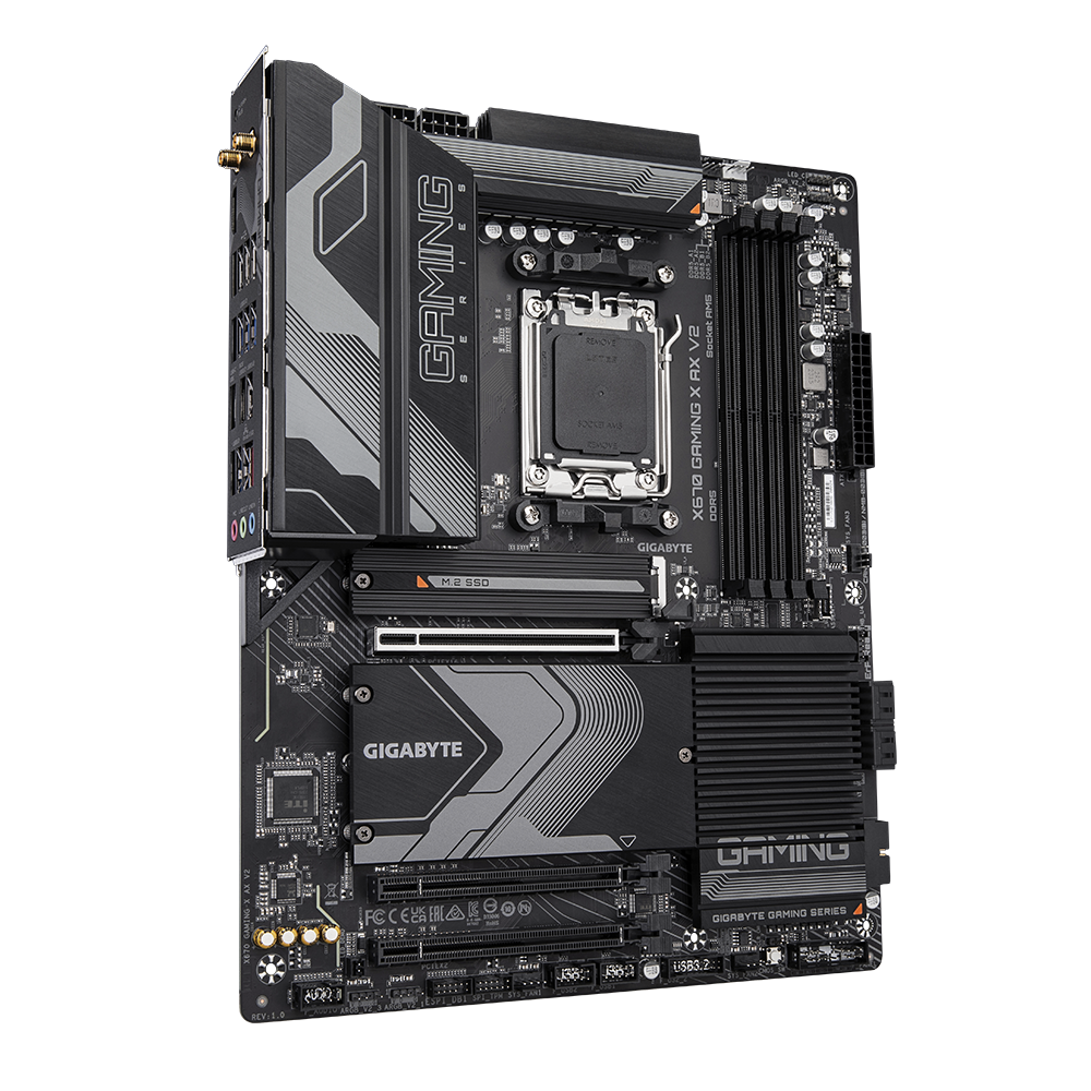 Gigabyte AMD AM5 ATX X670 GAMING X AX V2