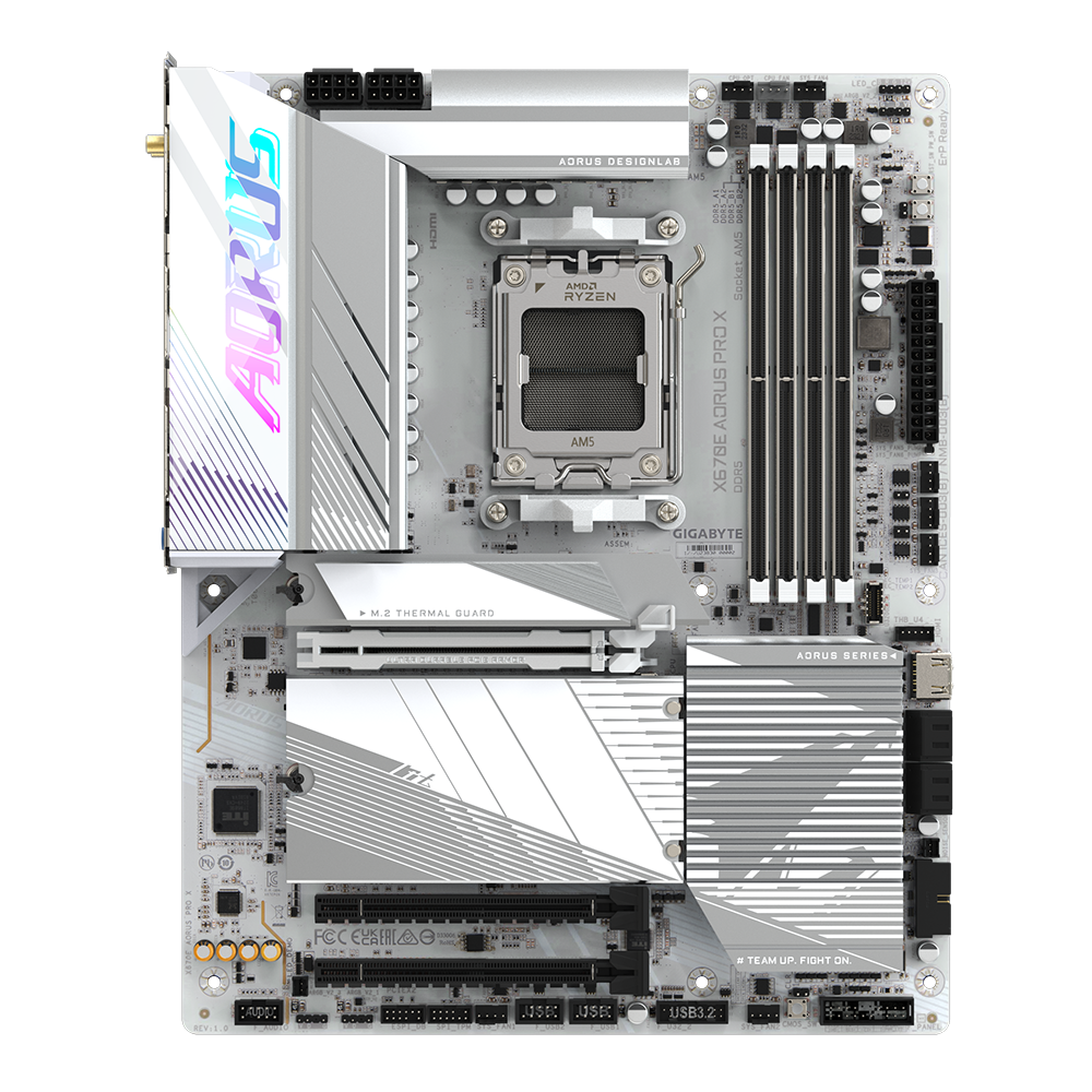 Gigabyte Model Name: X670E AORUS PRO X AMD AM5 X670/rev.1.1 ATX/Qualcomm QCNCM865