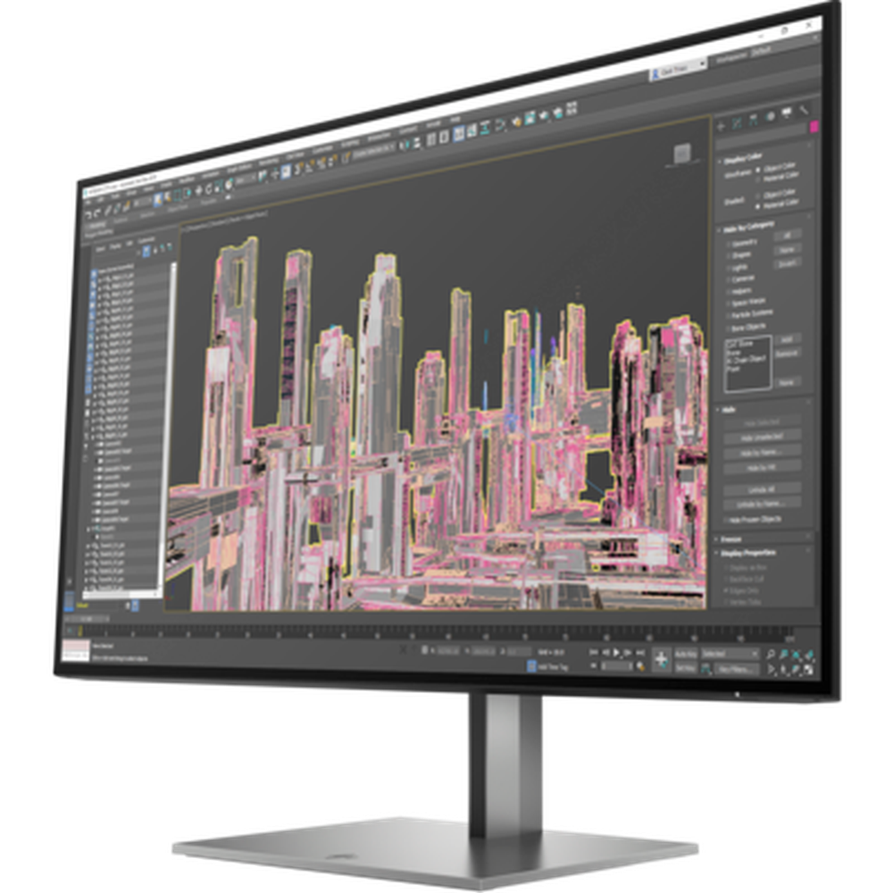 HP Z27u G3 27" QHD IPS 16:9 2560x1440 USB-C (100W PD) DP+HDMI Tilt Swivel Pivot Height USB 3 Yrs