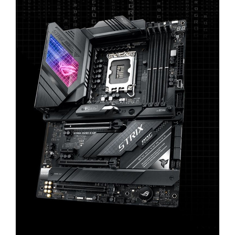 ASUS Intel Z690 LGA 1700 ATX motherboard with PCIe 5.0 18+1 power stages DDR5 Two-Way AI Noise Cancelation WiFi 6E Intel 2.5 Gb Ethernet