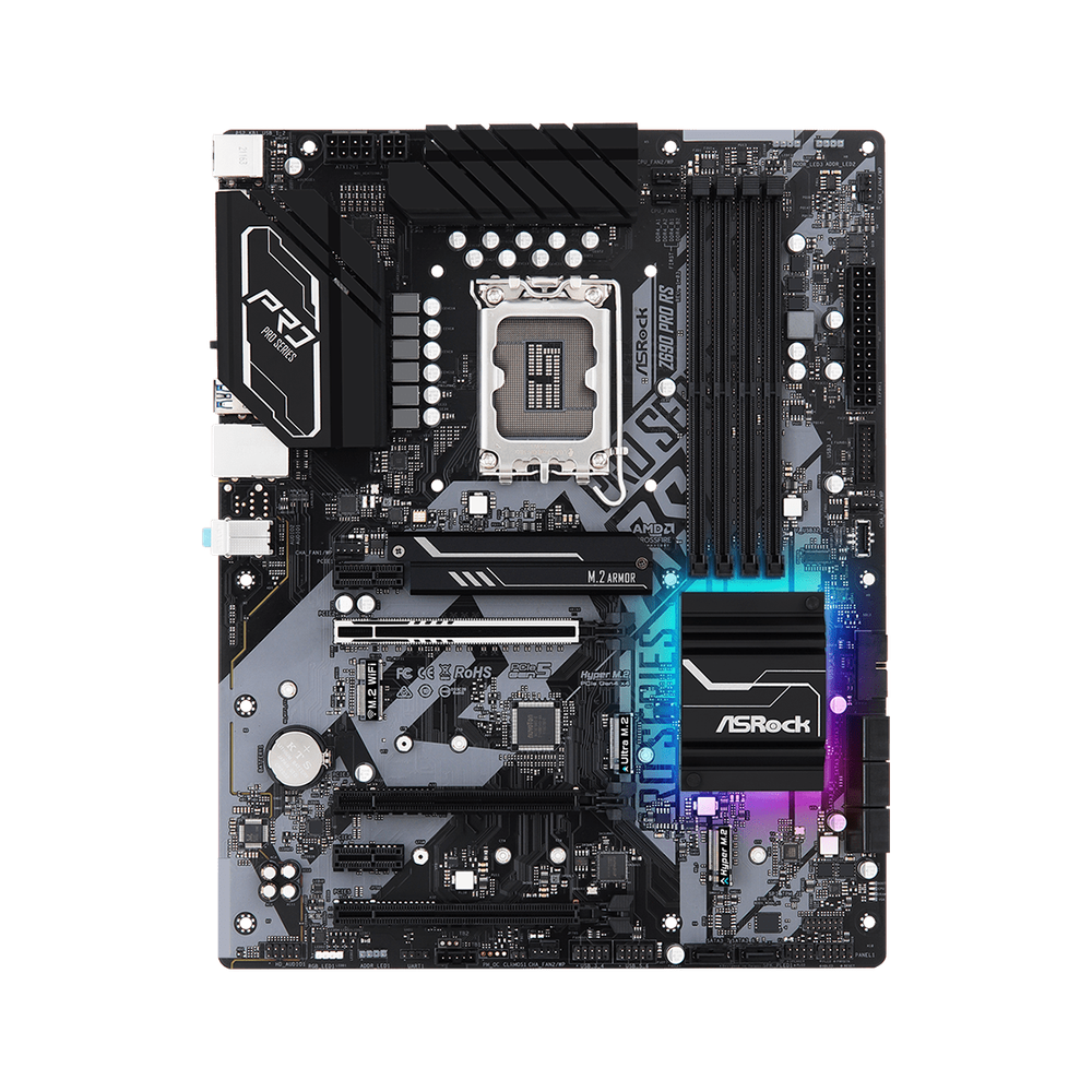 Z690 Chipset ATX 12*9.6 Form Factor 6 PCB Layer PCIe x16 3 (5.0x16 4.0x4 3.0x4) SATA3